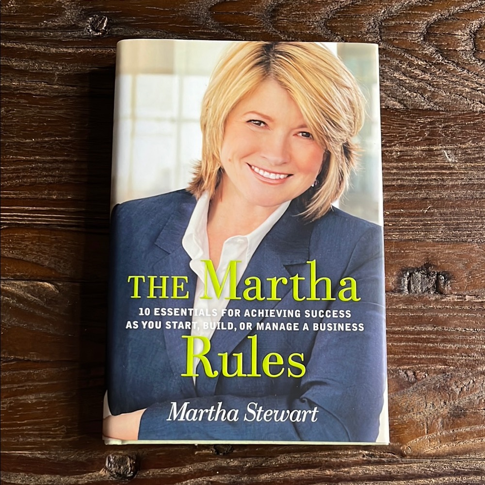 The Martha Rules Hardcover Book